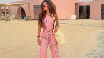هنا الزاهد تخطف الأنظار بفستان لافت في أحدث ظهور عبر إنستجرام